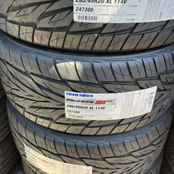 TOYO PROXES ST” 295/45R20 TIRES FOR SALE!!!!
