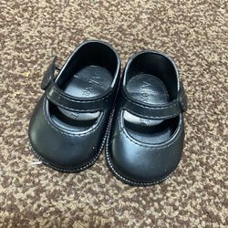 American girl doll 18 inch black shoes  