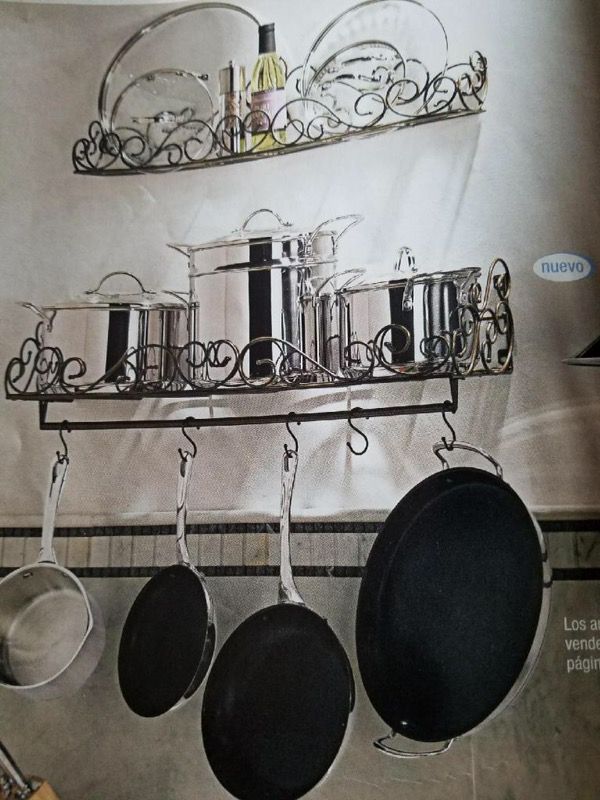 Princess House Meridian Cookware Organizer Shelves