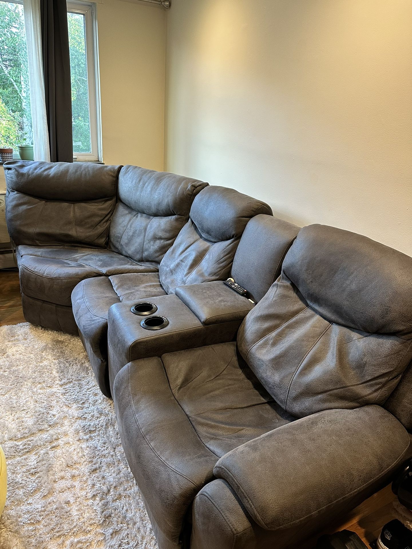 Used Recliner Sectional Couch