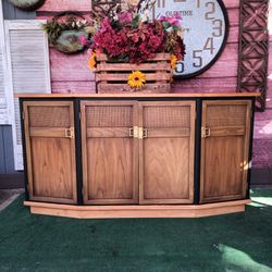 Vintage Martinsville Sideboard Buffet Credenza Tv Console 