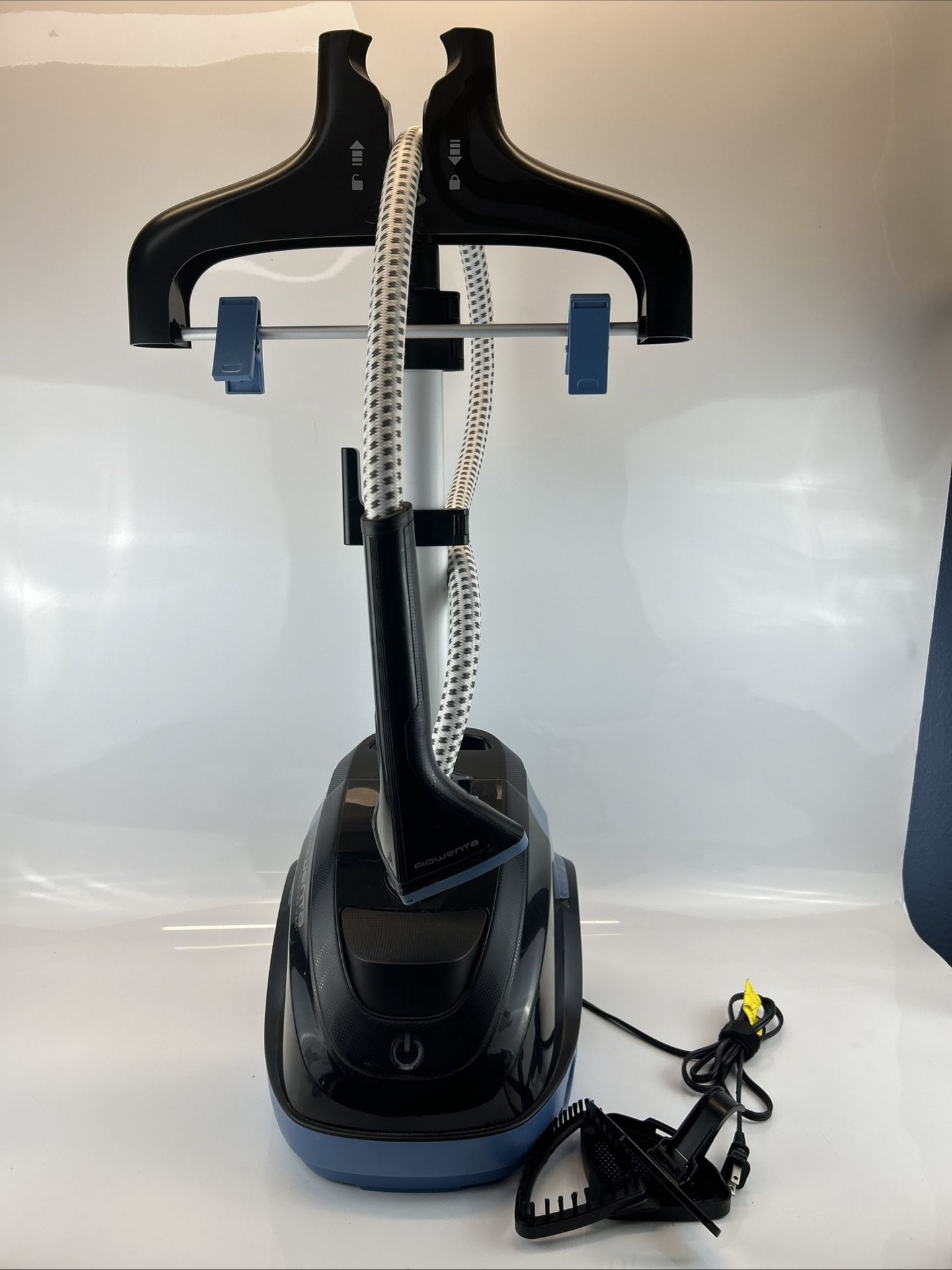 ROWENTA Master 360 Valet Garment Steamer W/ Accessories Tested & Works