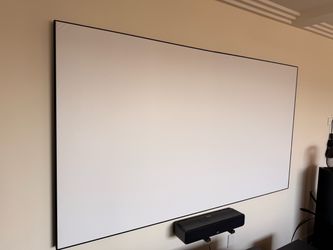 Akia Fixed Frame 100” Projector Screen (Fully Assembled)