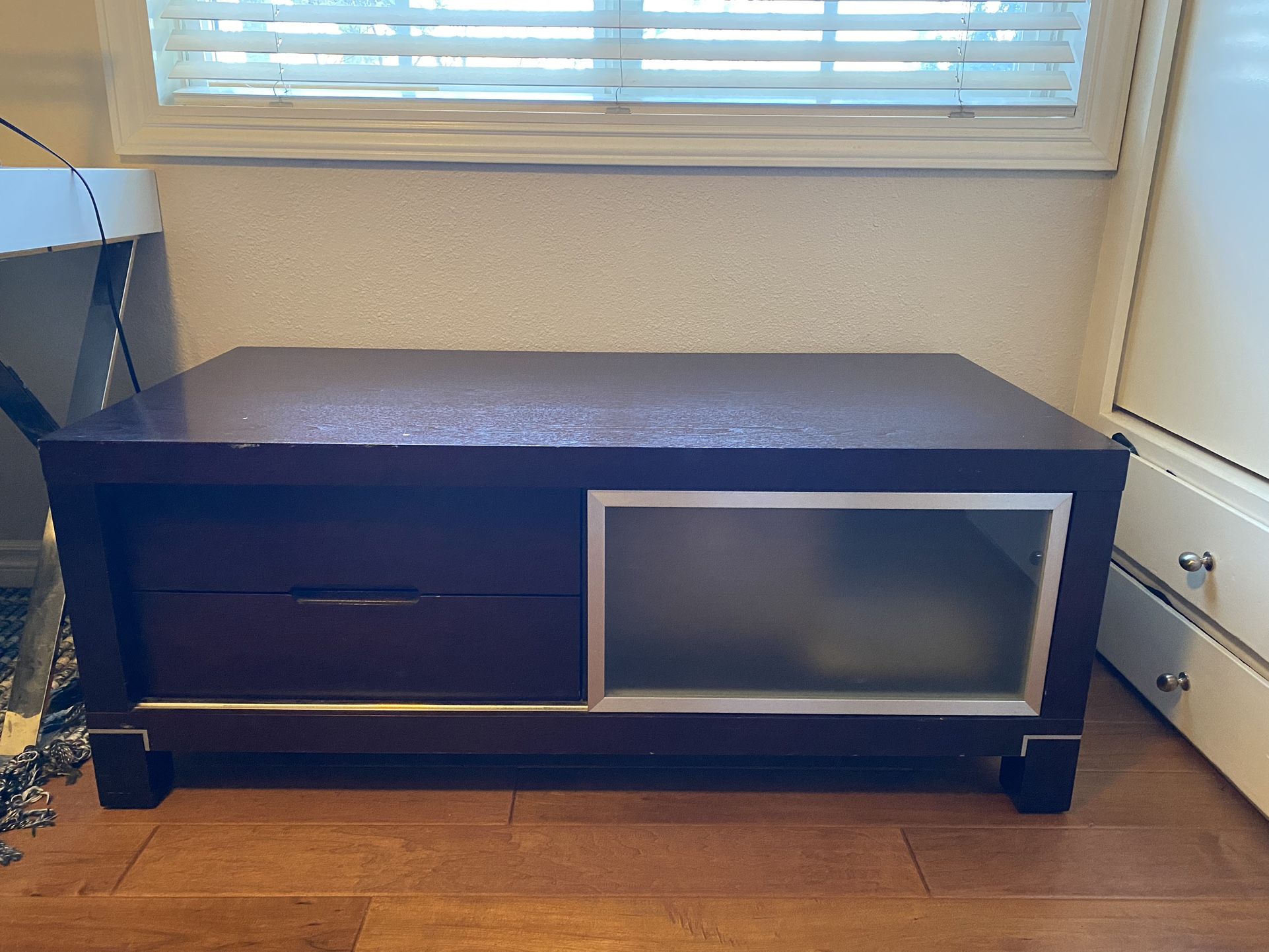Solid Wood TV Stand from Modern Studio Laguna Beach