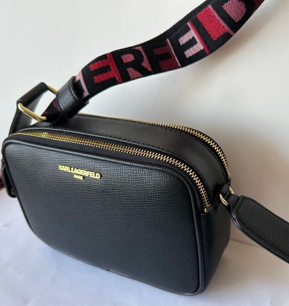 Karl Lagerfeld Leather Crossbody Bag
