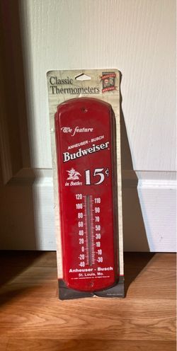 Budweiser Anheuser-Busch Classic Wall Thermometer