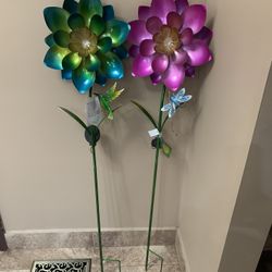 Solar Light Flower $30