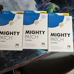 (4) Four Boxes Mighty Patch Invisible+ ($120 Value) NEW UNUSED UNOPEN