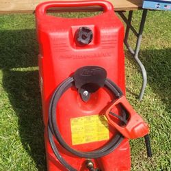 Large 14 Gallon Gas Tank On Wheels 