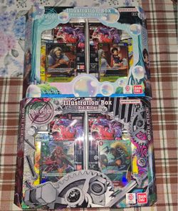 One Piece Illustration Box Vol 7 and Vol 8 Bundle