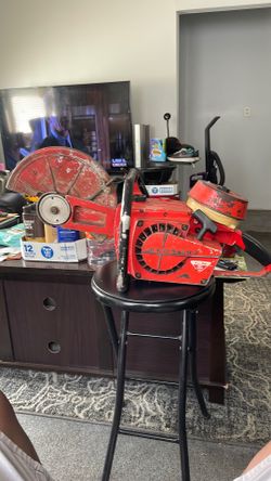 Vintage concrete saw