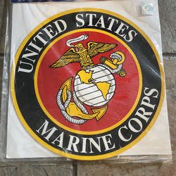 U.S. MARINES CORPS;;;AUTO MAGNET 