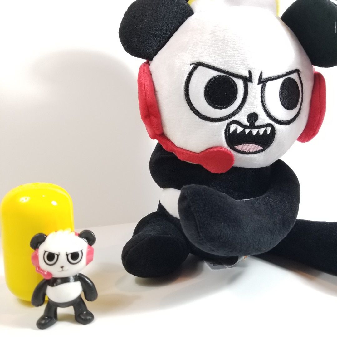 RYANS WORLD COMBO PANDA BUNDLE - RARE SQUISHY FIGURE.