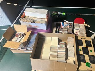 15 thousand sports cards I’m guessing