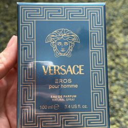 Versace Eros Pour Homme EDT 100ml / 3.4oz Cologne for Men – 100% Original