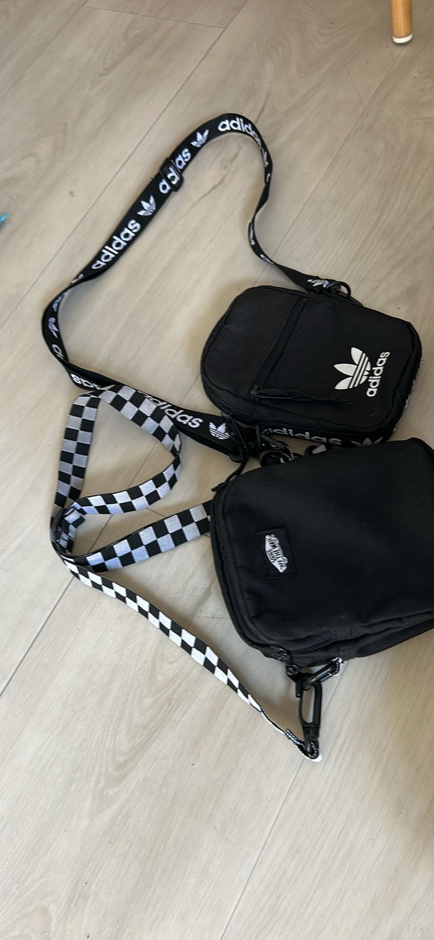 Vans And Adidas Bail Crossbody Black Bags
