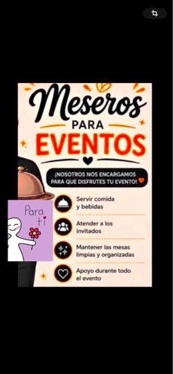 Meseras y meseros y servidoras de comida