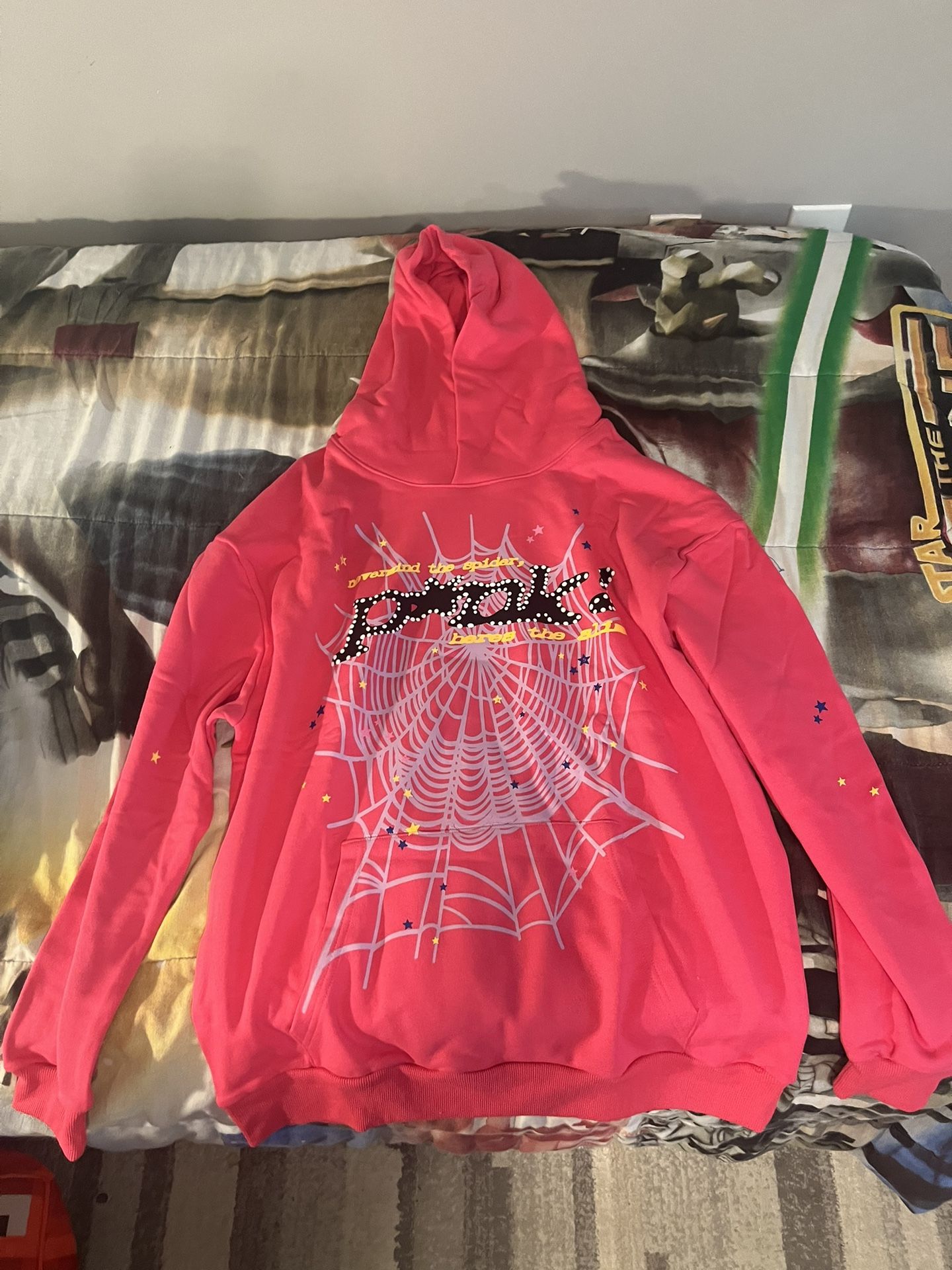 Pink Spider Hoodie