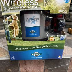 Brand New PetSafe Wireless Pet Containment System. Never Opened. You Must Pickup