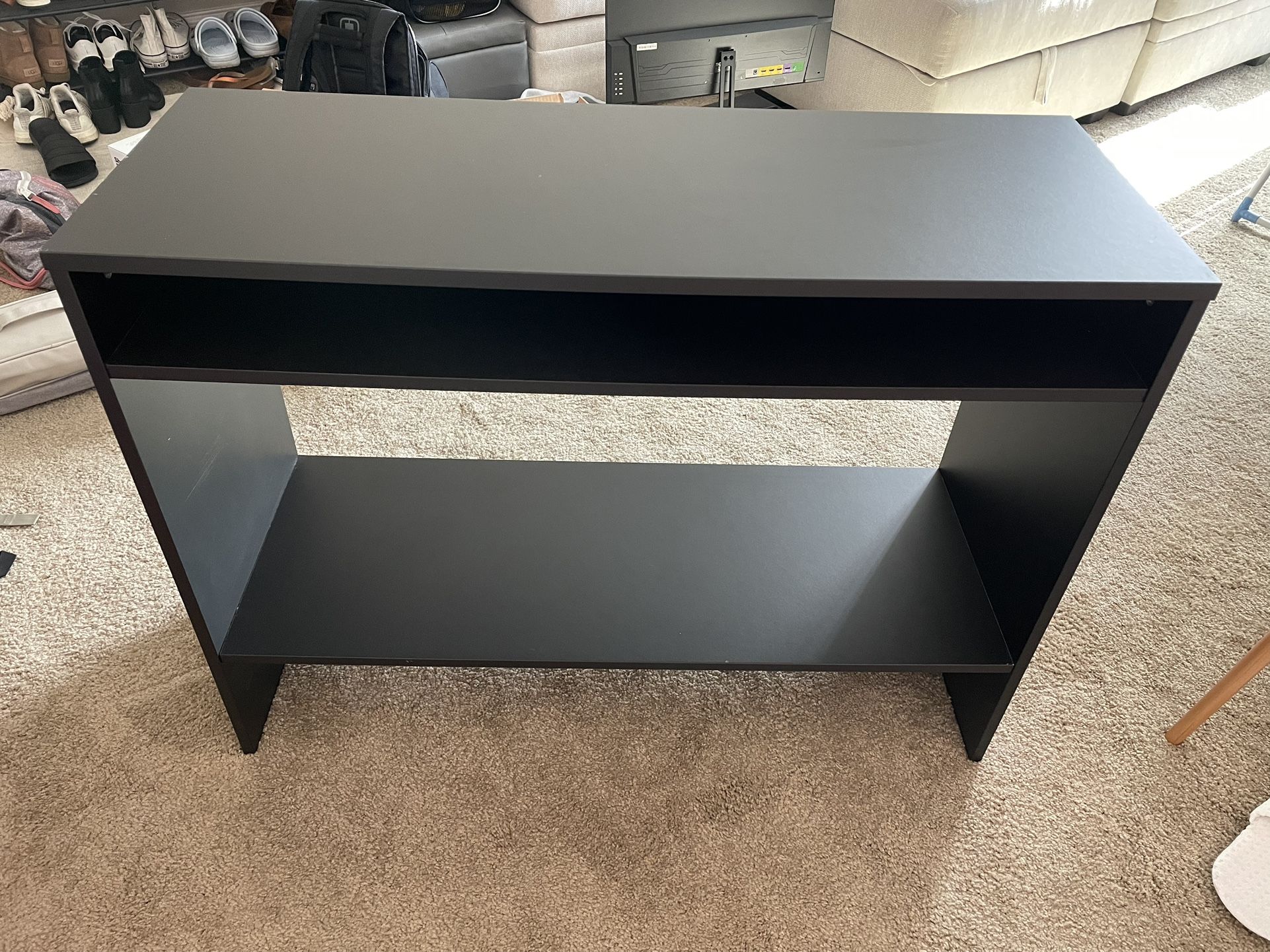 Small Black Table/Desk/Shelf