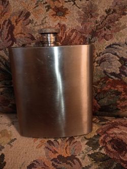 8oz Stainless Steel Flask 