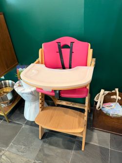 Abiie Beyond Wooden High Chair