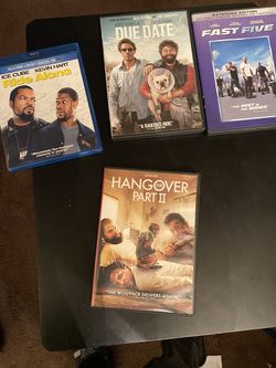 Due date, ride along, fast five & hangover 2