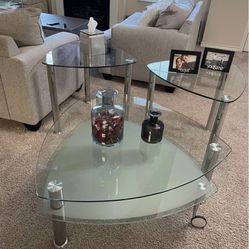 Modern Coffee Table With Side Tables 