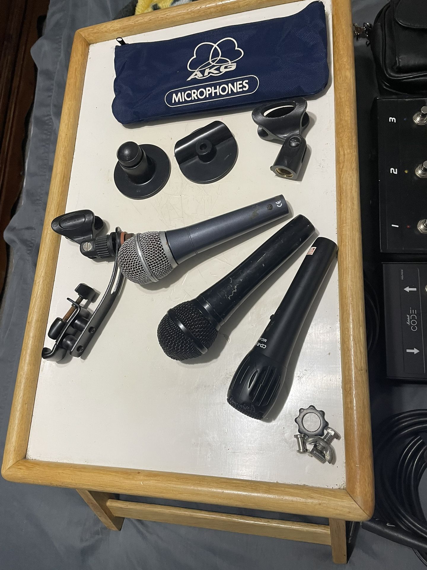 Microphones And Cables