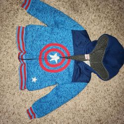 Marvel Captain America Hooded Jacket