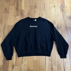 Black Vintage Sweatshirt 