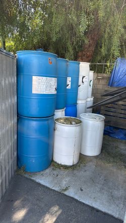 Plastic barrels