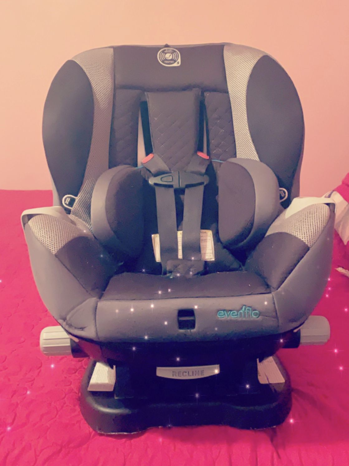 Car Seat With Recliner Evenflo up to 65lbs