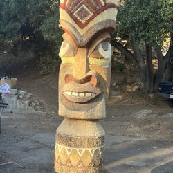 Vintage - Restored 2020 Rose Parade - Rose Bowl Giant Tiki