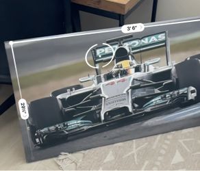 Mercedes AMG F1 formula 1 canvas print