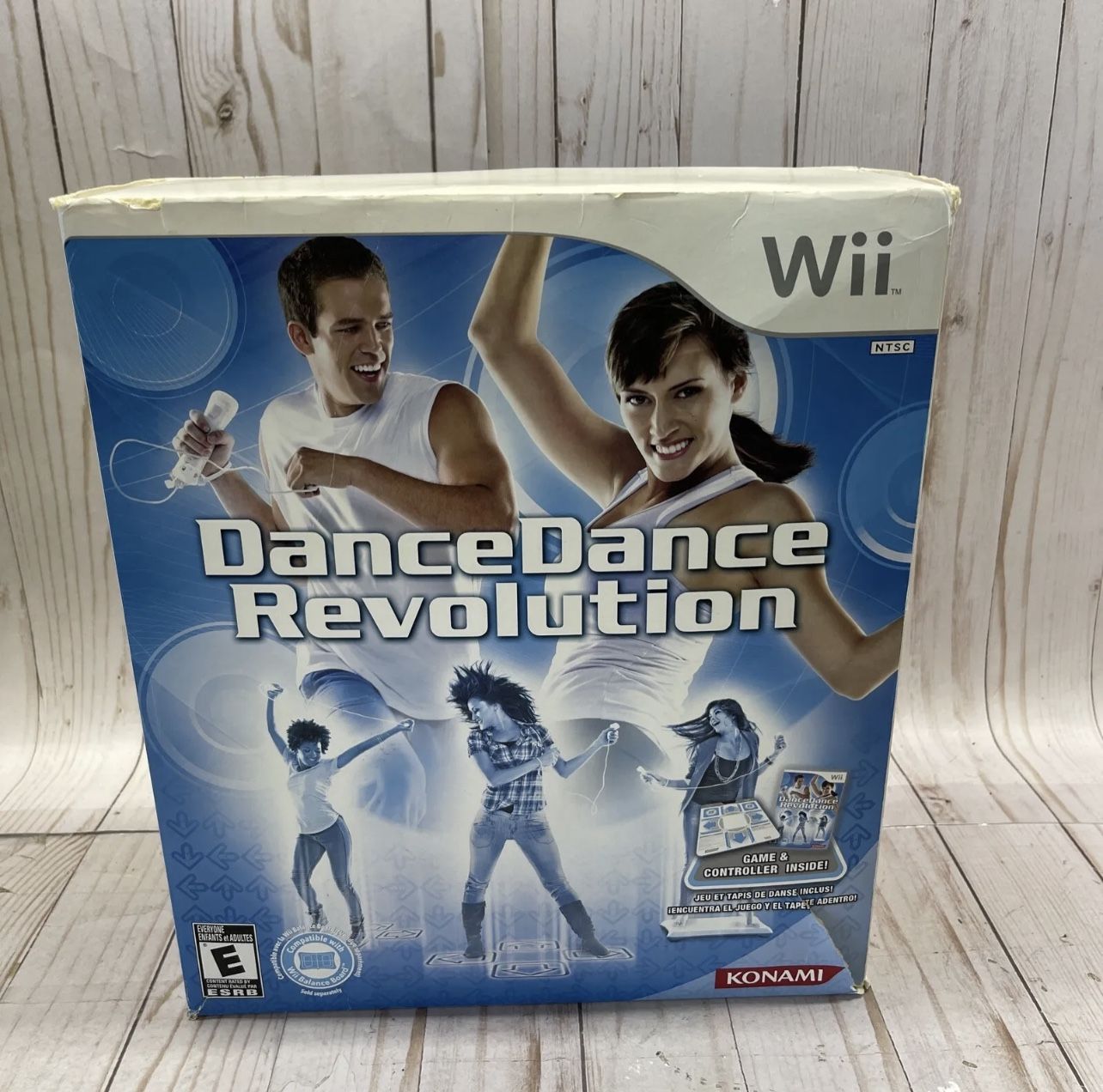 Dance Dance Revolution DDR Nintendo Wii Bundle CIB Complete In Box *Tested