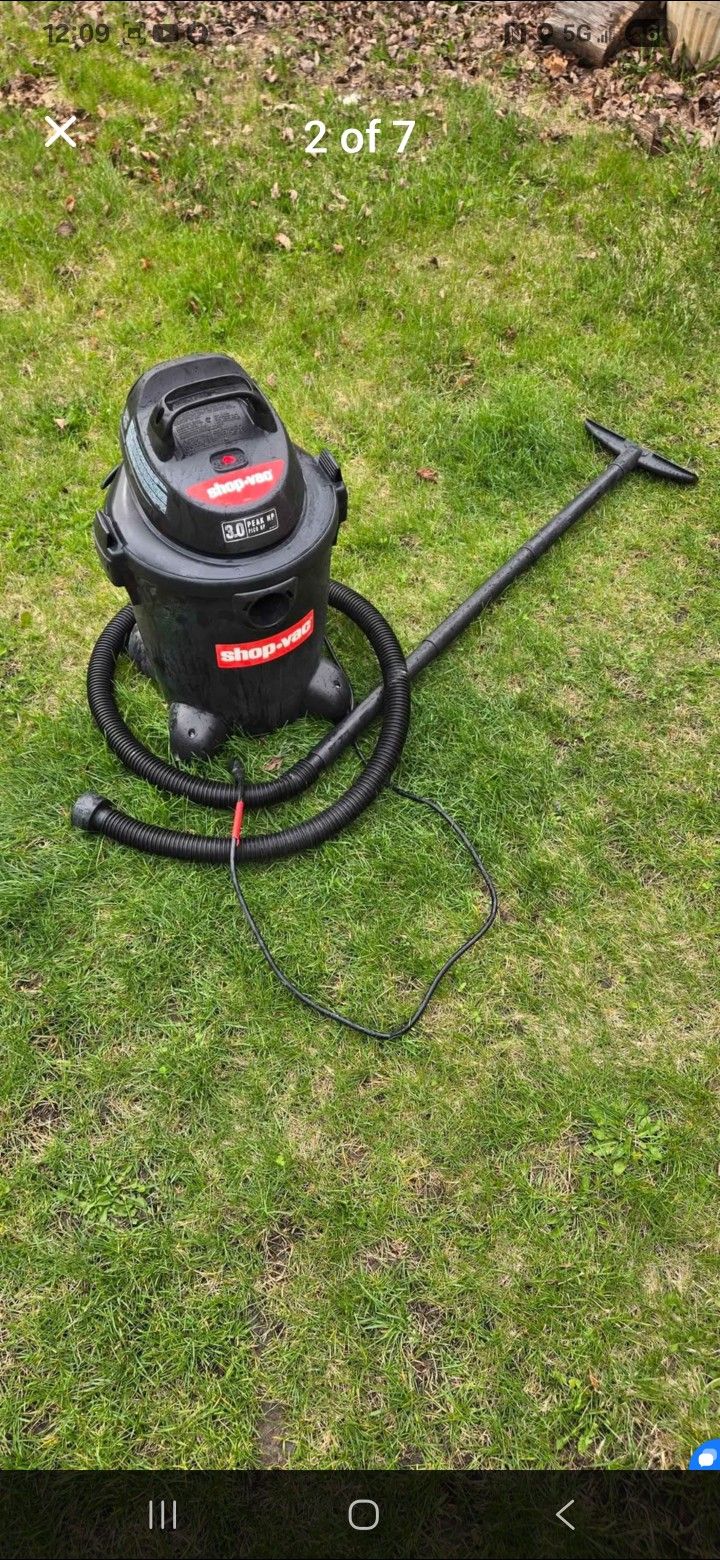 Shop Vac Vacuum Cleaner 6 Gallon 3.5 Horse Power
