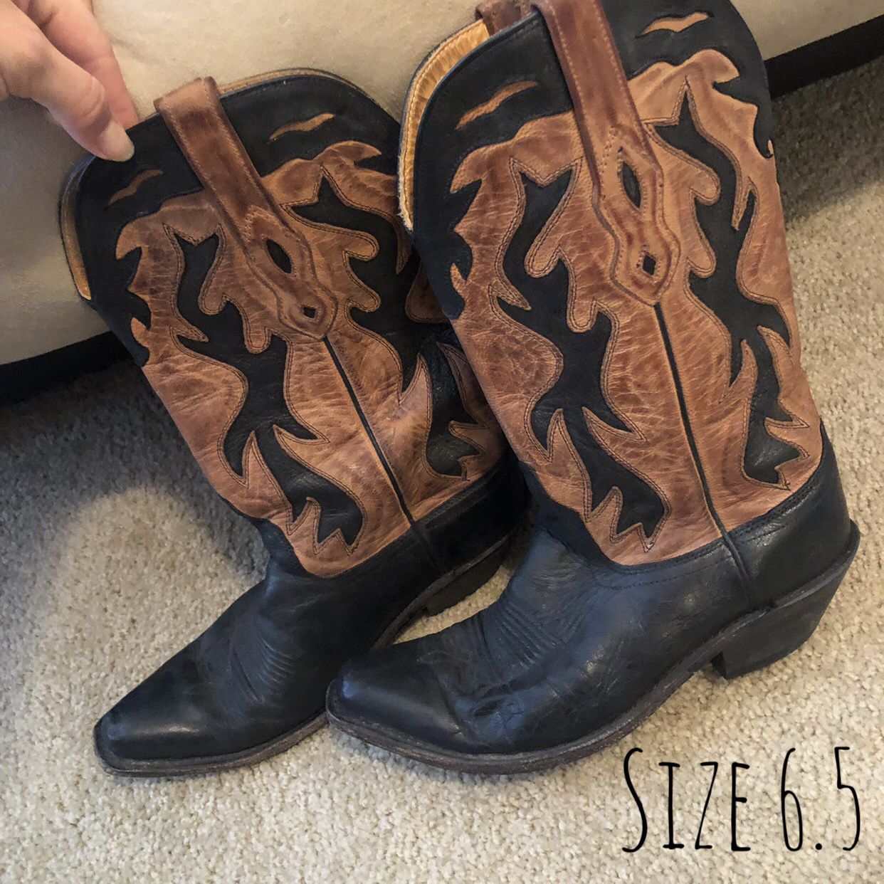 Women’s Cowboy Boots (real leather)