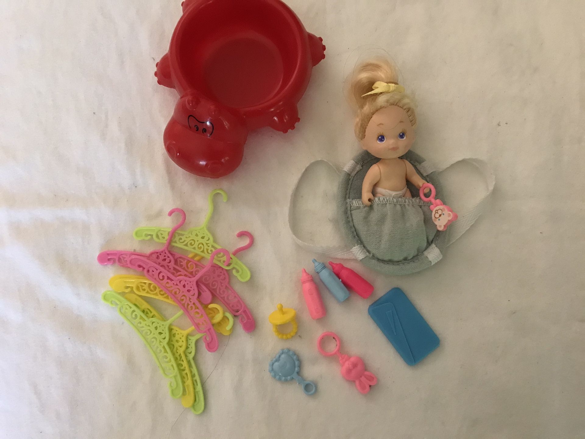 90’s Baby with Accessories ( From Barbie Set);