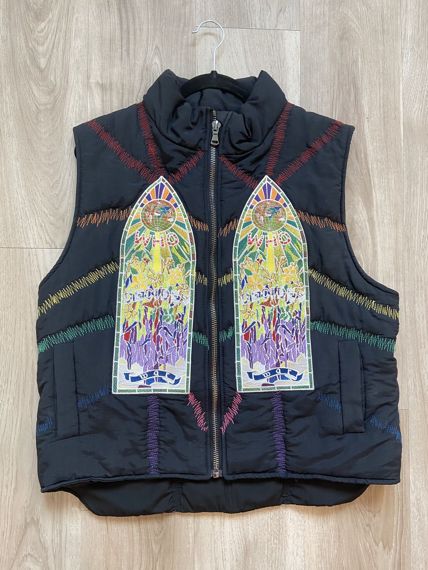 Who Decides War Murder Bravado Vest Black Medium