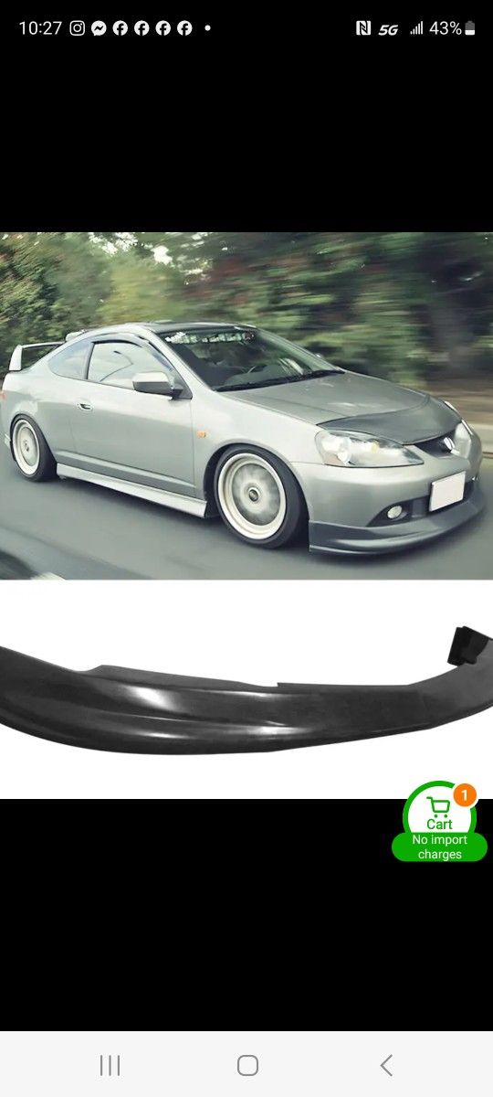ACURA RSX FRONT LIP