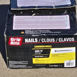 5" Nails New 40lbs  
