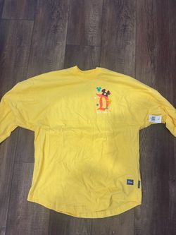 Disney Spirit Jersey Long Sleeve Shirt Yellow