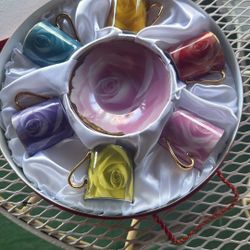 Vintage Espresso Tea Set