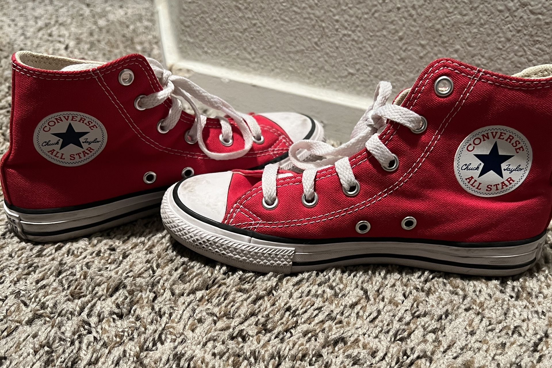 Red Converse Shoes Kids
