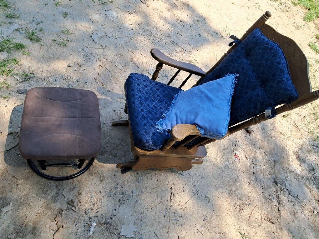Wooden Rocker