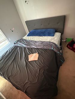 Queen Sized Bed Frame with Storage