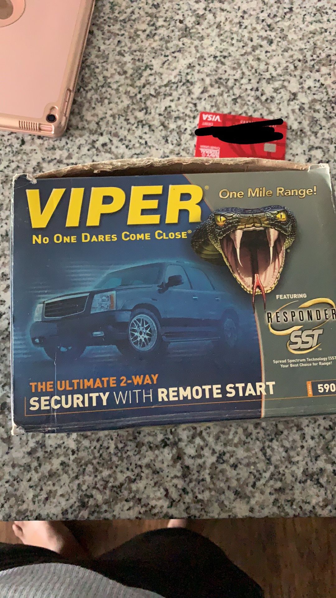 Never use Viper alarm and remote starter