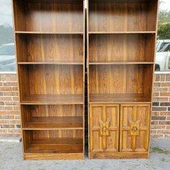 Pair Of Burlington Bookshelves 