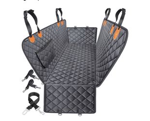 URPOWER Dog Car Seat Cover for Pets 100% Waterproof Seat Cover Hammock 600D Heavy Duty Scratch Proof Nonslip Durable Soft Back Seat Covers for Cars Tr